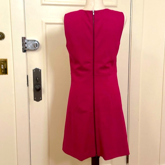 Diane Von Furstenberg Fuchsia Mini Dress - Picture 3 of 8